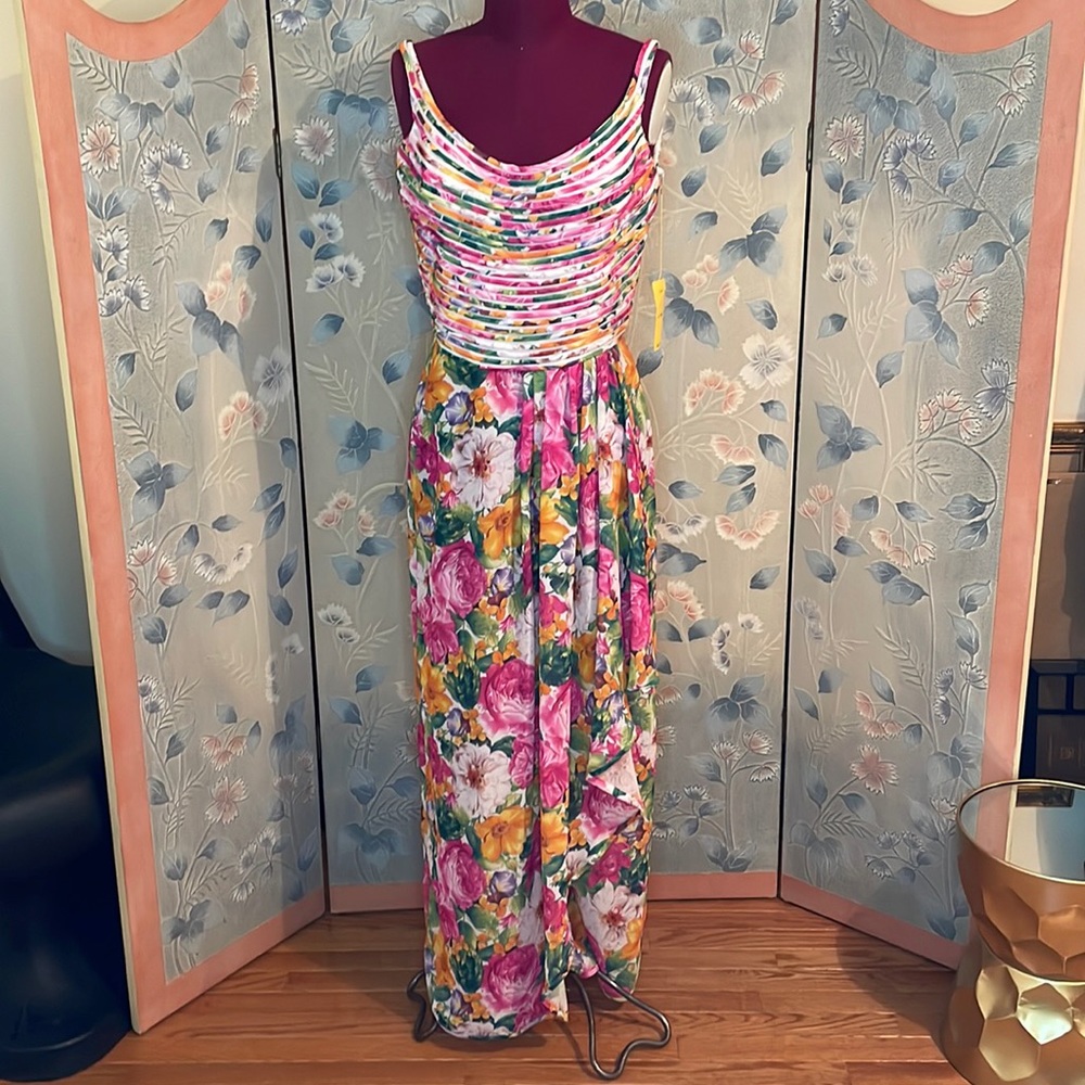 Victor Costa Couturier garden party size 14